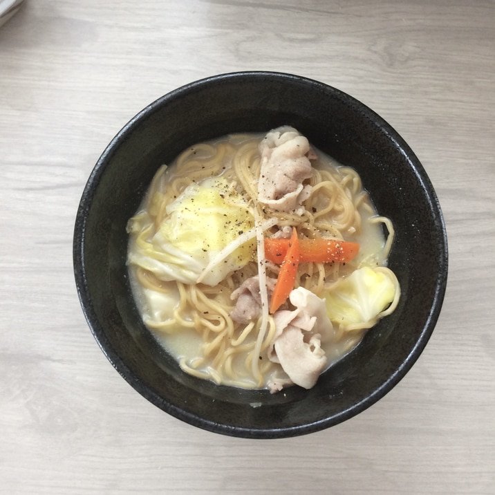 ウェイパーで簡単☆ちゃんぽん麺